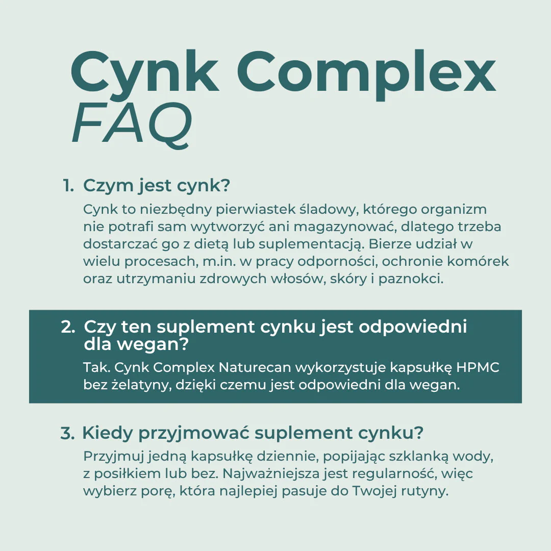 Cynk Complex w kapsułkach - Image 7